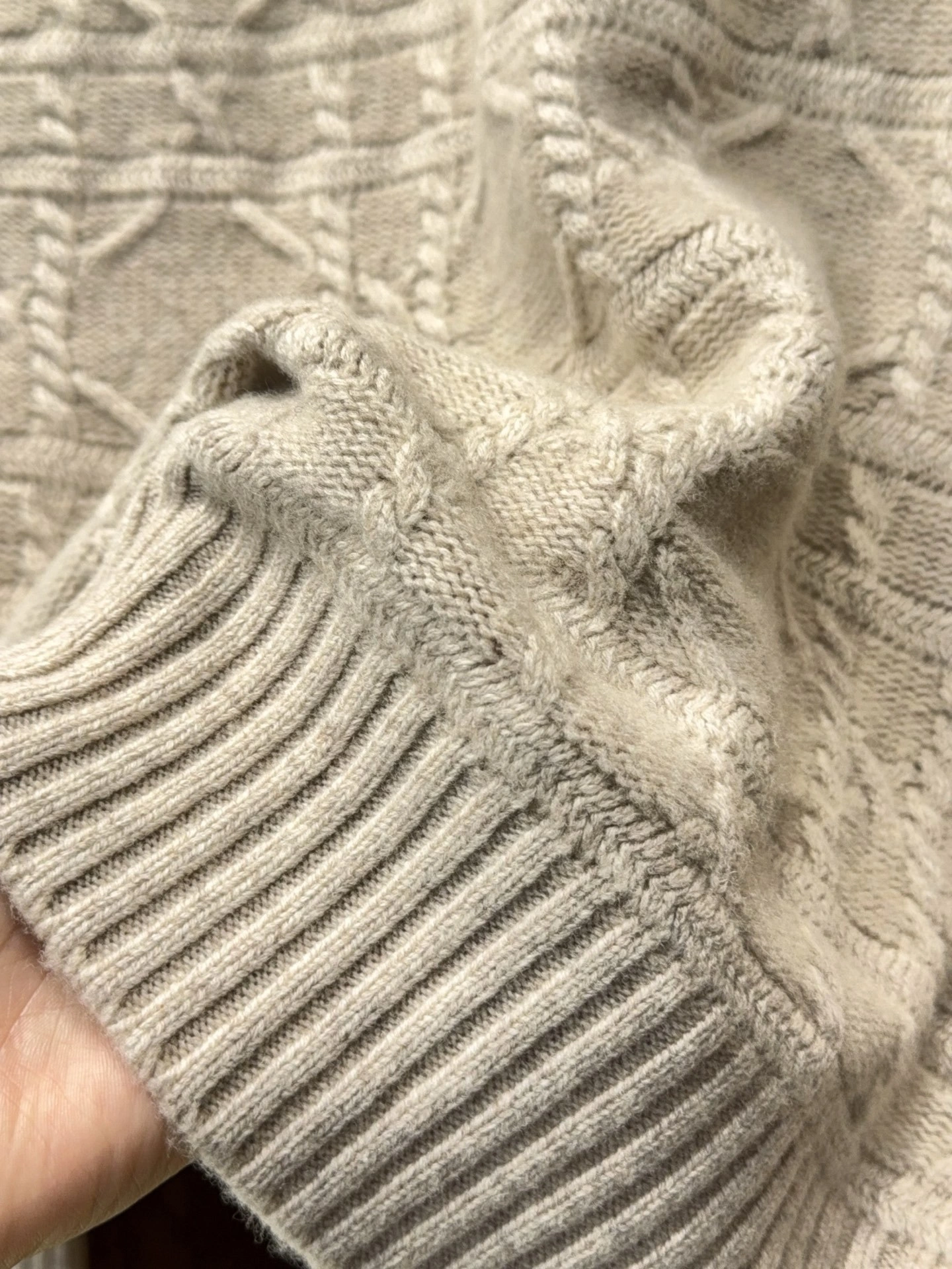 wg.luxury -- 4ior Extrafine Merino Wool oversized item:E-F501L1960H